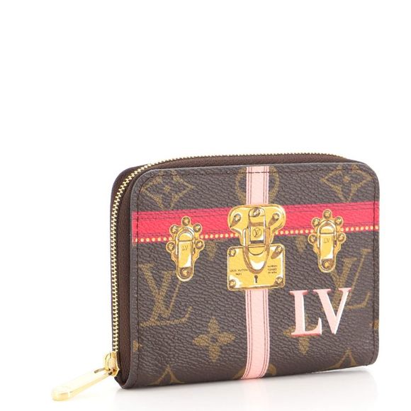 Louis Vuitton Zippy Coin Purse Limited Edition Summer Trunks Monogram Canvas - Picture 2 of 7
